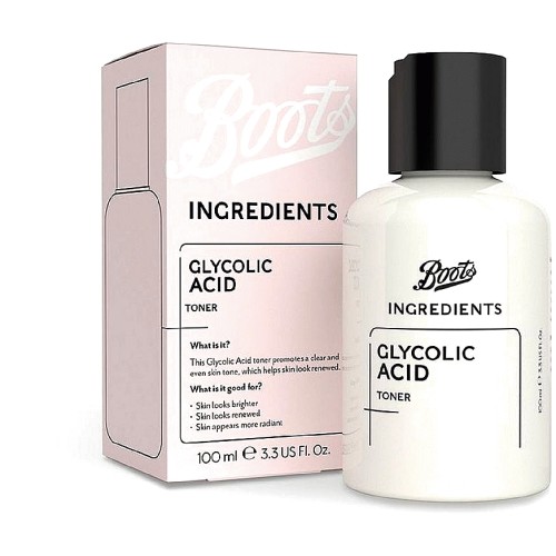 Boots Ingredients Glycolic Acid Toner (100ml) Compare Prices & Where