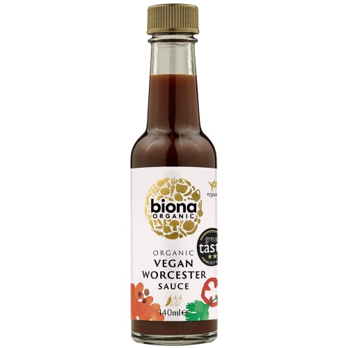 Biona Organic Vegan & Gluten Free Worcester Sauce (140ml) Compare