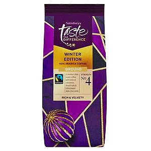 Sainsbury's Ground Coffee Winter Edition Taste the Difference (227g