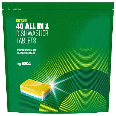 ASDA All in 1 Citrus Dishwasher Tablets (60) Compare Prices & Where