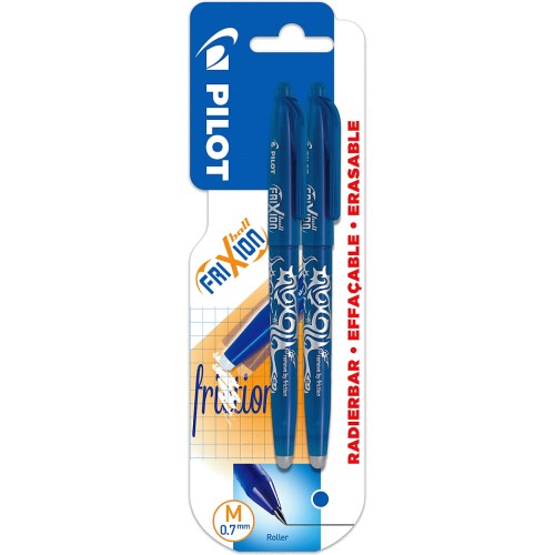 Pilot Erasable Roller Ball Pens M Softgrip Tip Ink Brand New (0.7mm