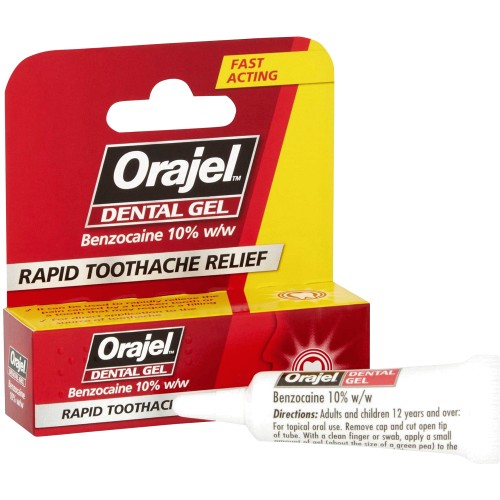 Orajel Toothache Relief Dental Gel (5.3g) Compare Prices & Where To