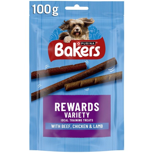 Bakers Rewards Mixed Variety Dog Treats Pack (100g) Compare Prices
