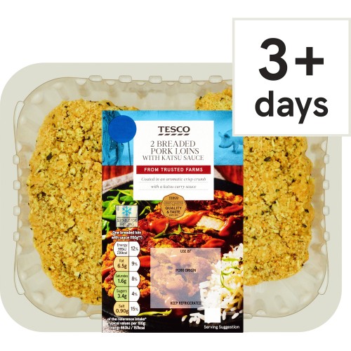 Tesco 2 Breaded Pork Loins With Katsu Sauce (320g) Compare Prices & Where To Buy Trolley.co.uk