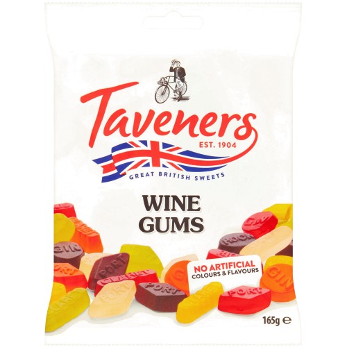 Taveners Wine Gums (165g) Compare Prices & Where To Buy Trolley.co.uk