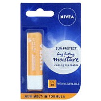 NIVEA Lip Balm Hydro Care with SPF 15 (4.8g) Compare Prices Trolley
