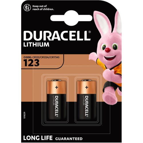 Duracell High Power Lithium 123 Batteries 3V (2) Compare Prices & Where To Buy Trolley.co.uk
