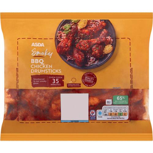 ASDA Smoky BBQ Chicken Drumsticks (800g) Compare Prices & Where To