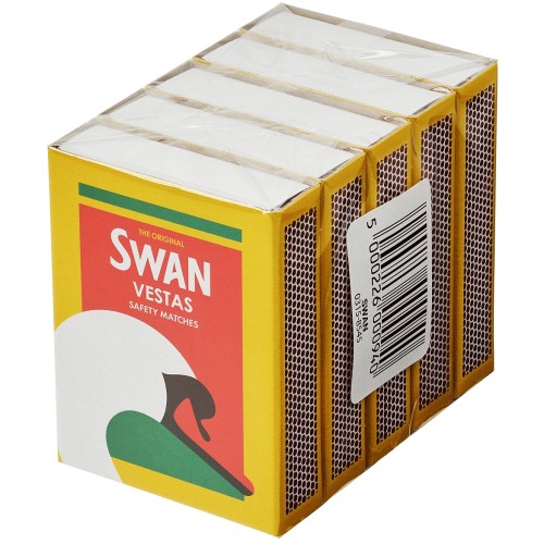 Swan Vestas Matches 1 Box Compare Prices Trolley.co.uk