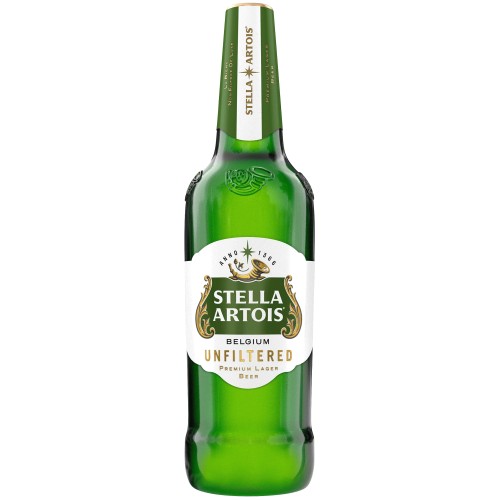 Stella Artois Belgium Premium Unfiltered Lager Beer (620ml) Compare