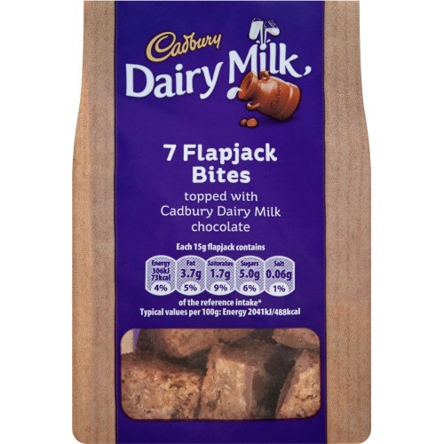 Cadbury Dairy Milk Flapjack Bites (7) Compare Prices & Where To Buy