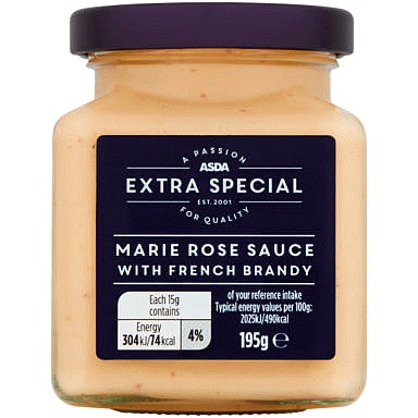 ASDA Extra Special Spicy Marie Rose Sauce with Brandy (195g) Compare