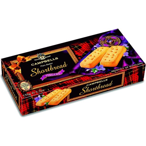 Campbells Shortbread All Butter Fingers 150grm Compare Prices & Where