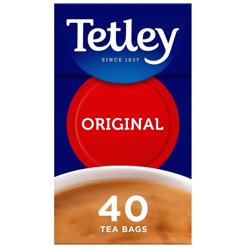 Tetley Original 40 Tea Bags (40 x 125g) Compare Prices & Where To Buy