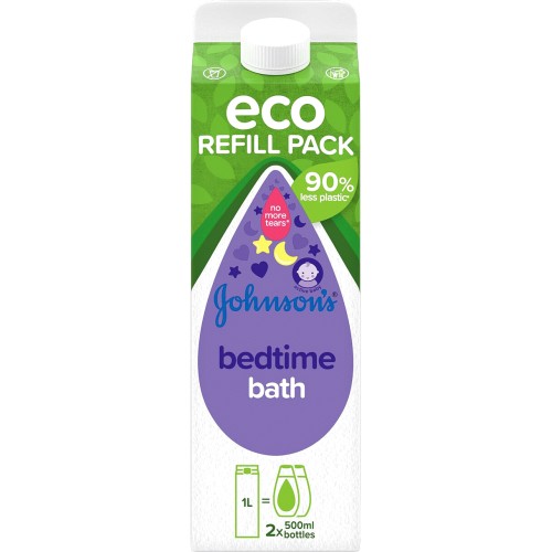 Johnson's Baby Bedtime Bath Eco Refill Pack (1 Litre) Compare Prices