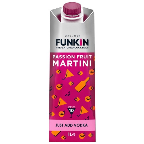 Funkin Passion Fruit Martini Cocktail Mixer (1 Litre) Compare Prices