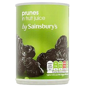 Sainsbury's Prunes in Fruit Juice (410g) Compare Prices & Where To