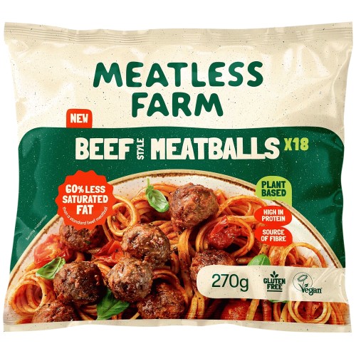 Meatless Farm Plant Based Meatballs (270g) Compare Prices & Where To