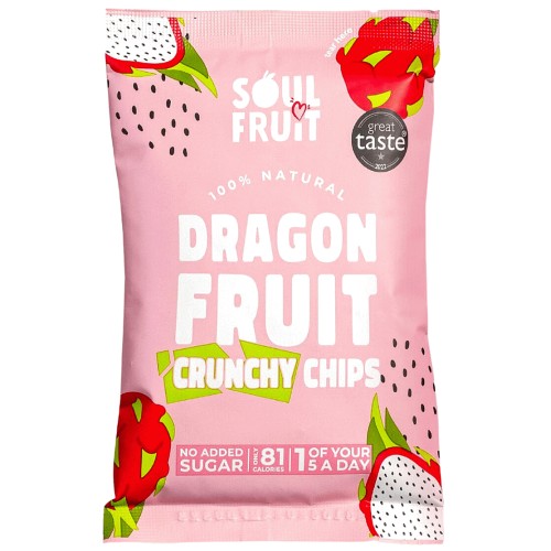Soul Fruit Freeze Dried Dragon Fruit Crisps (20g) Compare Prices