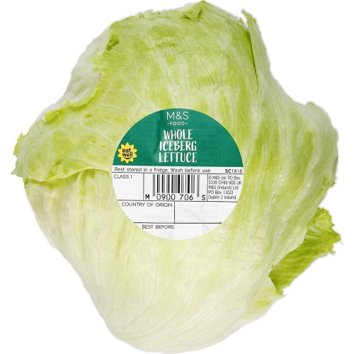 M&S Iceberg Lettuce Compare Prices & Where To Buy Trolley.co.uk