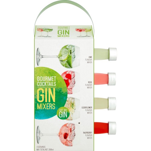 Gourmet Cocktails Gin Mixers (4 x 70ml) Compare Prices & Where To Buy