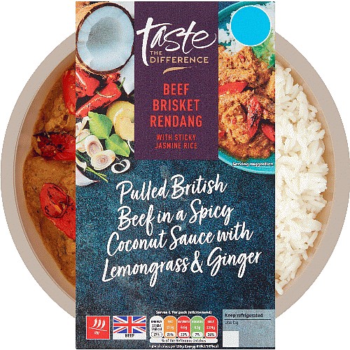 Sainsbury's Beef Brisket Rendang with Sticky Jasmine Rice Taste the