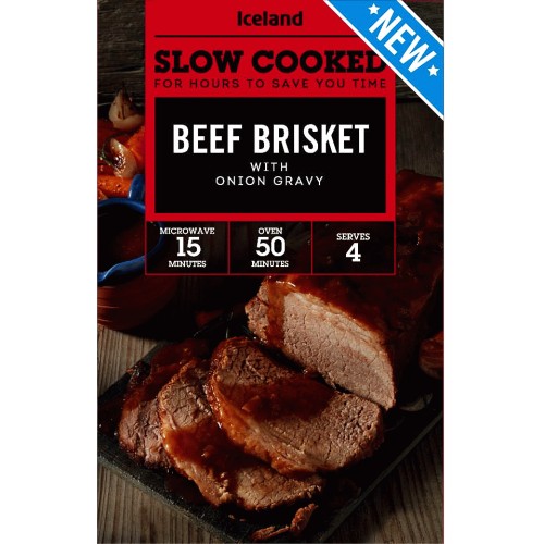 Iceland Slow Cooked Beef Brisket with Onion Gravy (950g) Compare