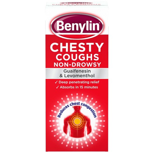 Benylin Chesty Cough Non Drowsy Syrup (300ml) Compare Prices & Where
