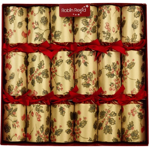 Gold & Red Christmas Crackers (6) Compare Prices & Where To Buy