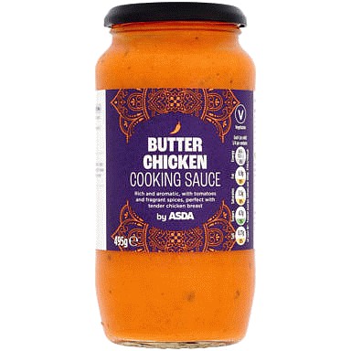 ASDA Butter Chicken Cooking Sauce (495g) Compare Prices & Where To Buy Trolley.co.uk