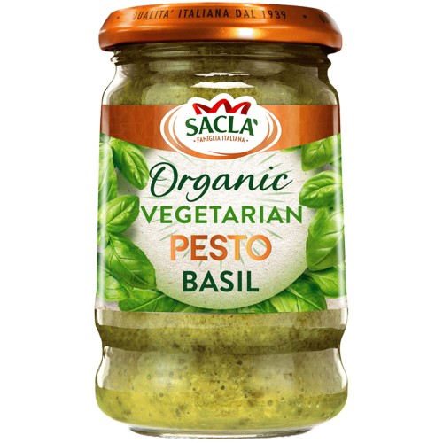 Sacla Classic Basil Pesto (190g) Compare Prices Trolley.co.uk