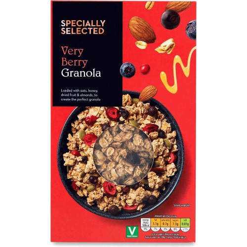 Specially Selected Very Berry Granola (500g) Compare Prices & Where