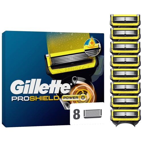 Gillette ProShield Power Razor Blade Refills (8) Compare Prices