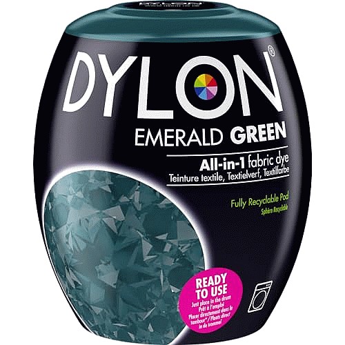 22 COLOURS DYLON FABRIC & CLOTHES FABRIC DYE MACHINE WASH POD INCLUDES
