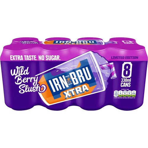 Irnbru Xtra Limited Edition Wild Berry Slush Compare Prices & Where