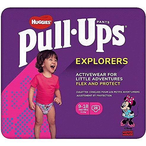 Huggies PullUps Explorers Girls Nappy Pants Size 34 (918 mths) (28) Compare Prices & Where