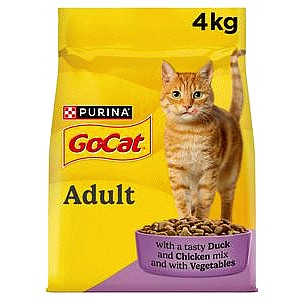 GoCat Adult Dry Cat Food with Chicken & Duck (4kg) Compare Prices