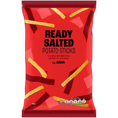 ASDA Ready Salted Potato Sticks (150g) Compare Prices & Where To Buy