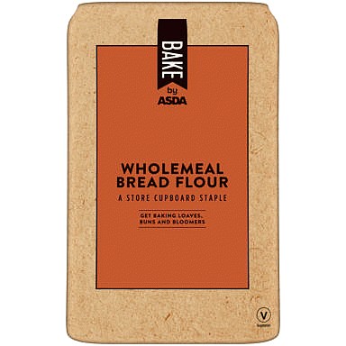 BAKE by ASDA Wholemeal Bread Flour (1.5kg) Compare Prices & Where To