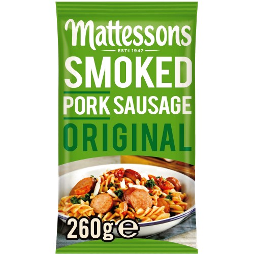 Mattessons Smoked Pork Sausage Original (160g) Compare Prices