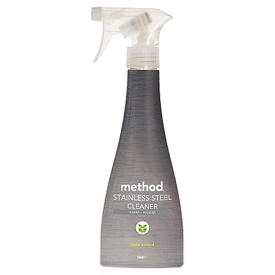 Method Stainless Steel Cleaner Polish Spray Apple Orchard (354ml