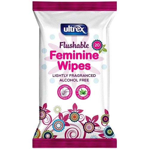 Ultrex Flushable Feminine Wipes Compare Prices & Where To Buy Trolley.co.uk
