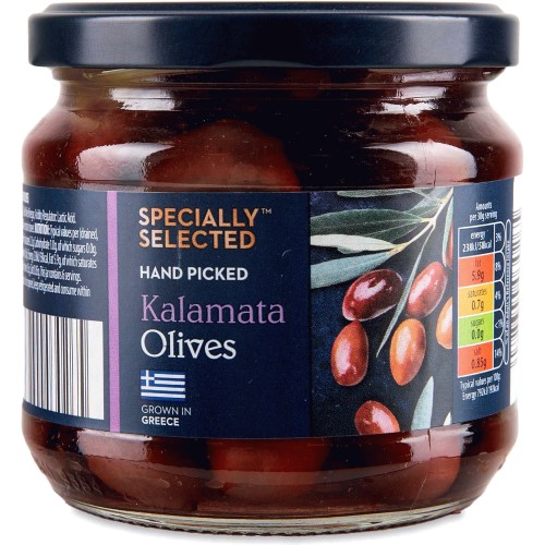Specially Selected Kalamata Greek Olives (180g Drained) (350g
