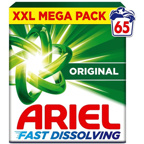 Ariel Original Washing Powder 65 Washes (3.9kg) Compare Prices