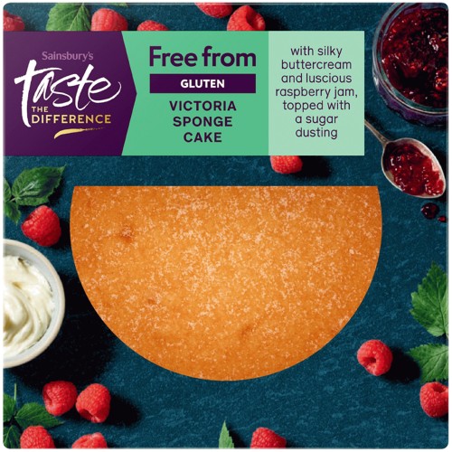 Sainsbury's Free From Victoria Sponge Taste the Difference (354g