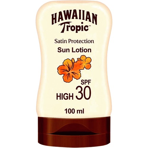 Hawaiian Tropic Satin Protection Sun Lotion SPF 30 Travel Mini (100ml