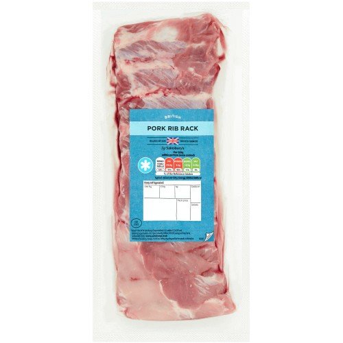 Sainsbury's British Pork Rib Rack Compare Prices & Where To Buy