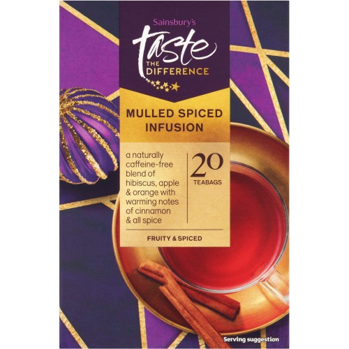 Sainsbury's Taste the Difference Mulled Spiced Infusion 20 Bags (50g
