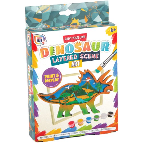 Paint Your Own Dinosaur Layered Scene Art Compare Prices & Where To