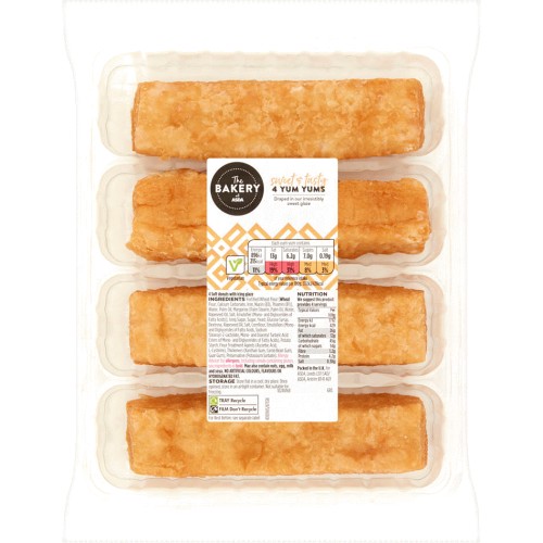 The BAKERY at ASDA 4 Yum Yums (4) Compare Prices & Where To Buy